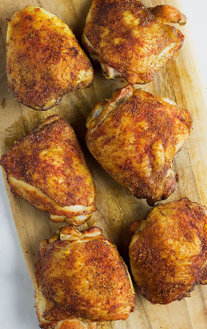Smoked Chicken Thighs Recipe - Meat Eating Military Man