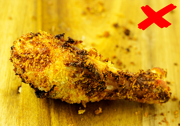 chicken with panko breading