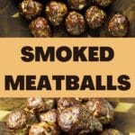 smoked meatballs recipe