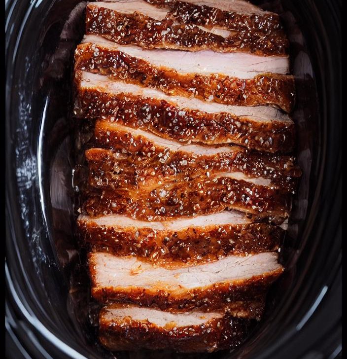 8 hour slow cooked pork belly