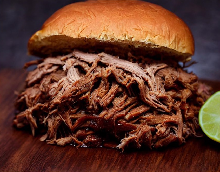 hot and fast pulled pork