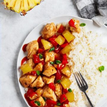 slow cooker pineapple chicken