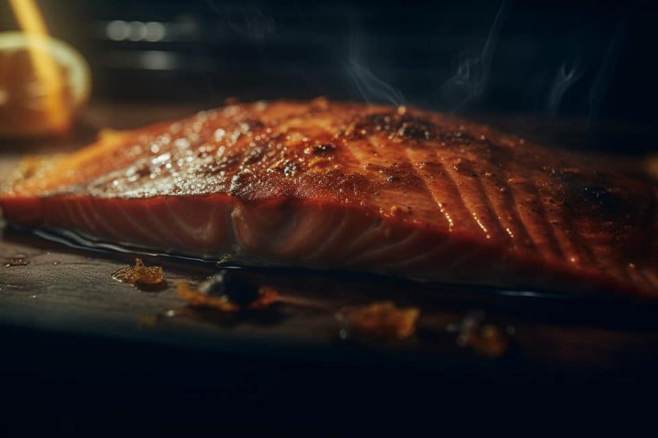 Big Green Egg Smoked Salmon