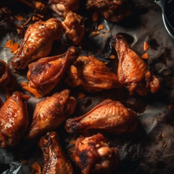 big green egg smoked wings