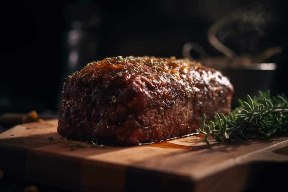 Smoked Venison Meatloaf