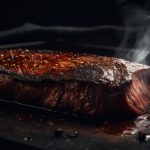 smoked ny strip steak