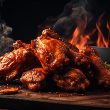 traeger buffalo wings