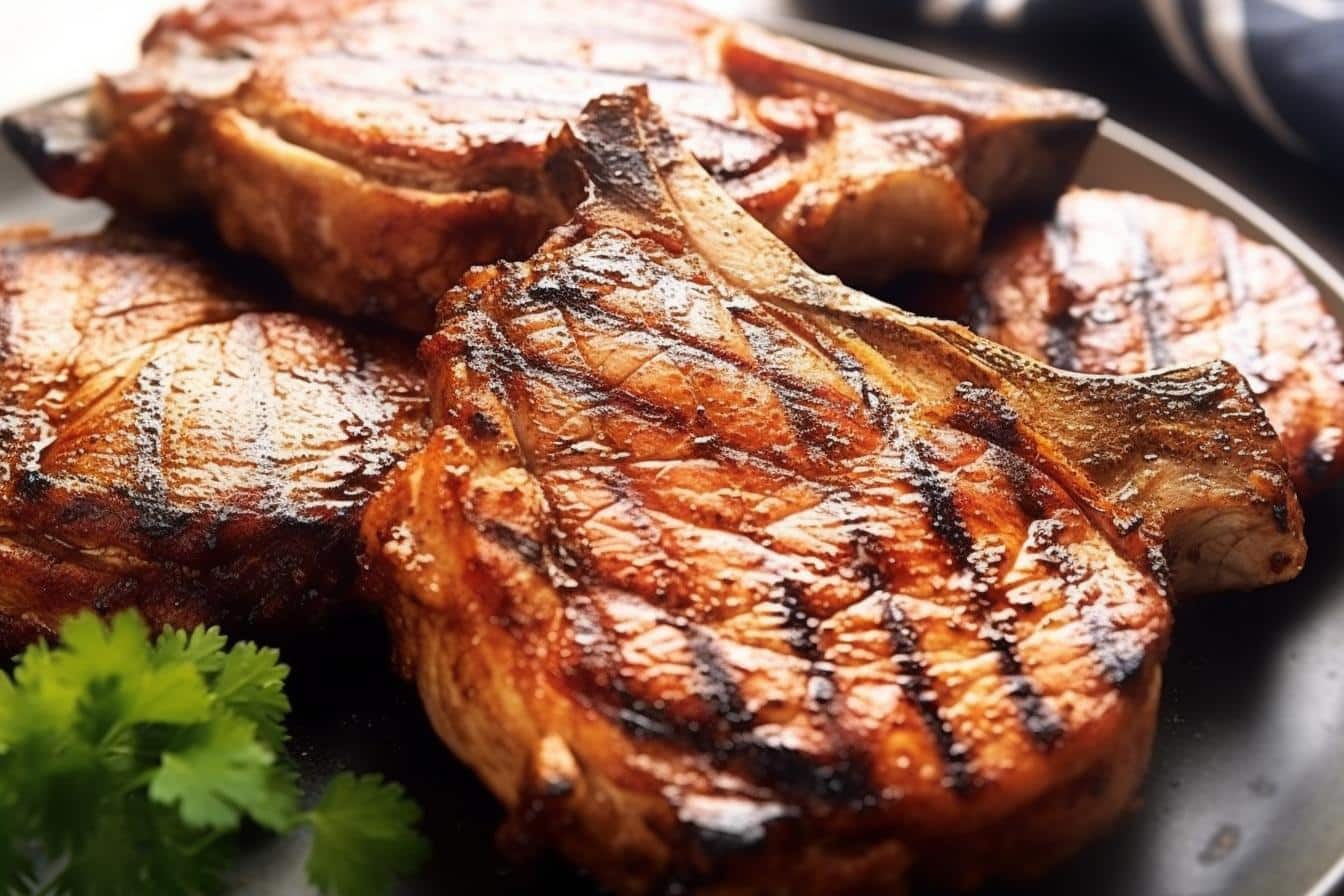 how long to cook smoked pork chops