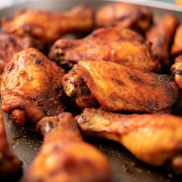 kamado joe smoked wings