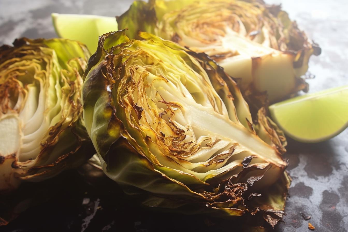 smoked cabbage head