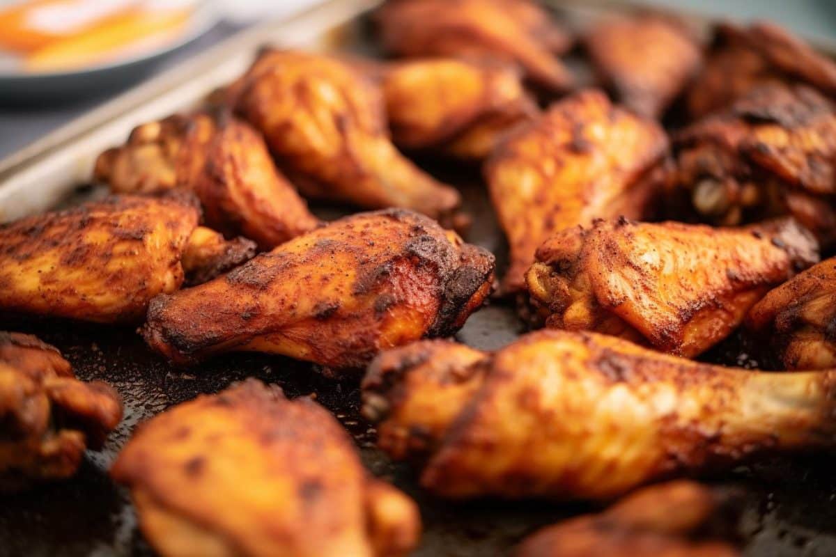 Kamado Joe Smoked Wings