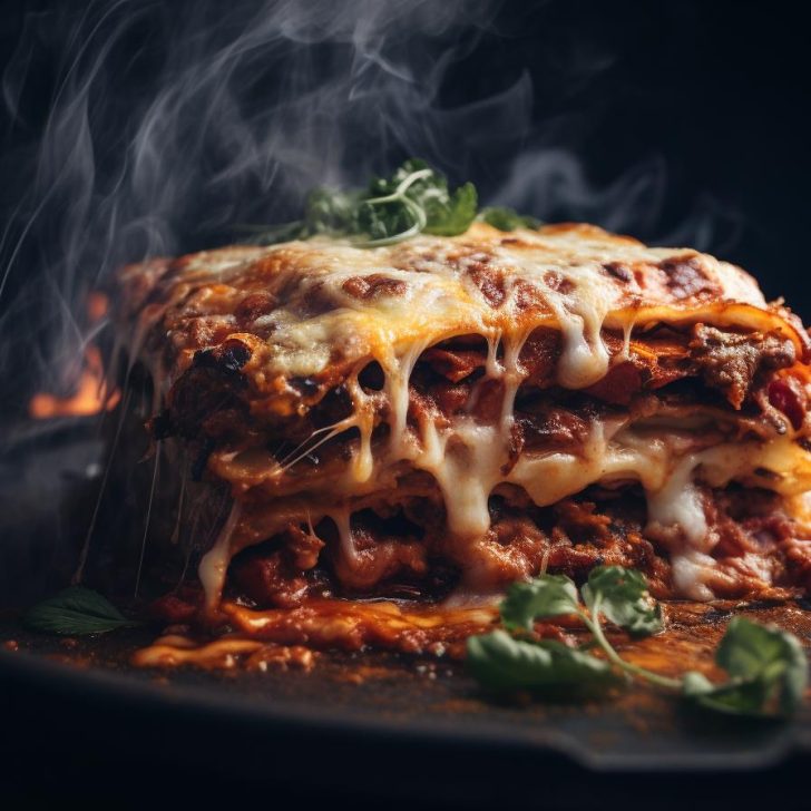 smoked lasagna