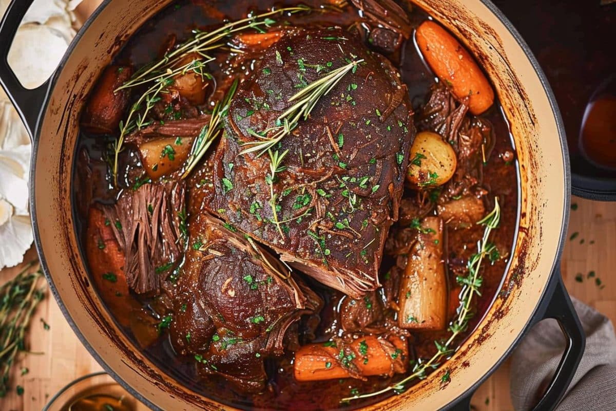 Dutch Oven Chuck Roast Recipe - Juicy & Tender in 2025