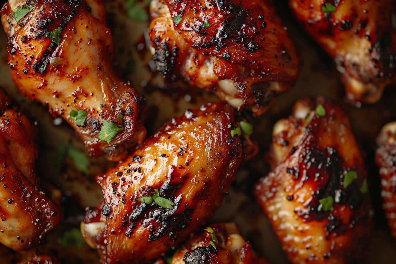 grilled honey old bay wings