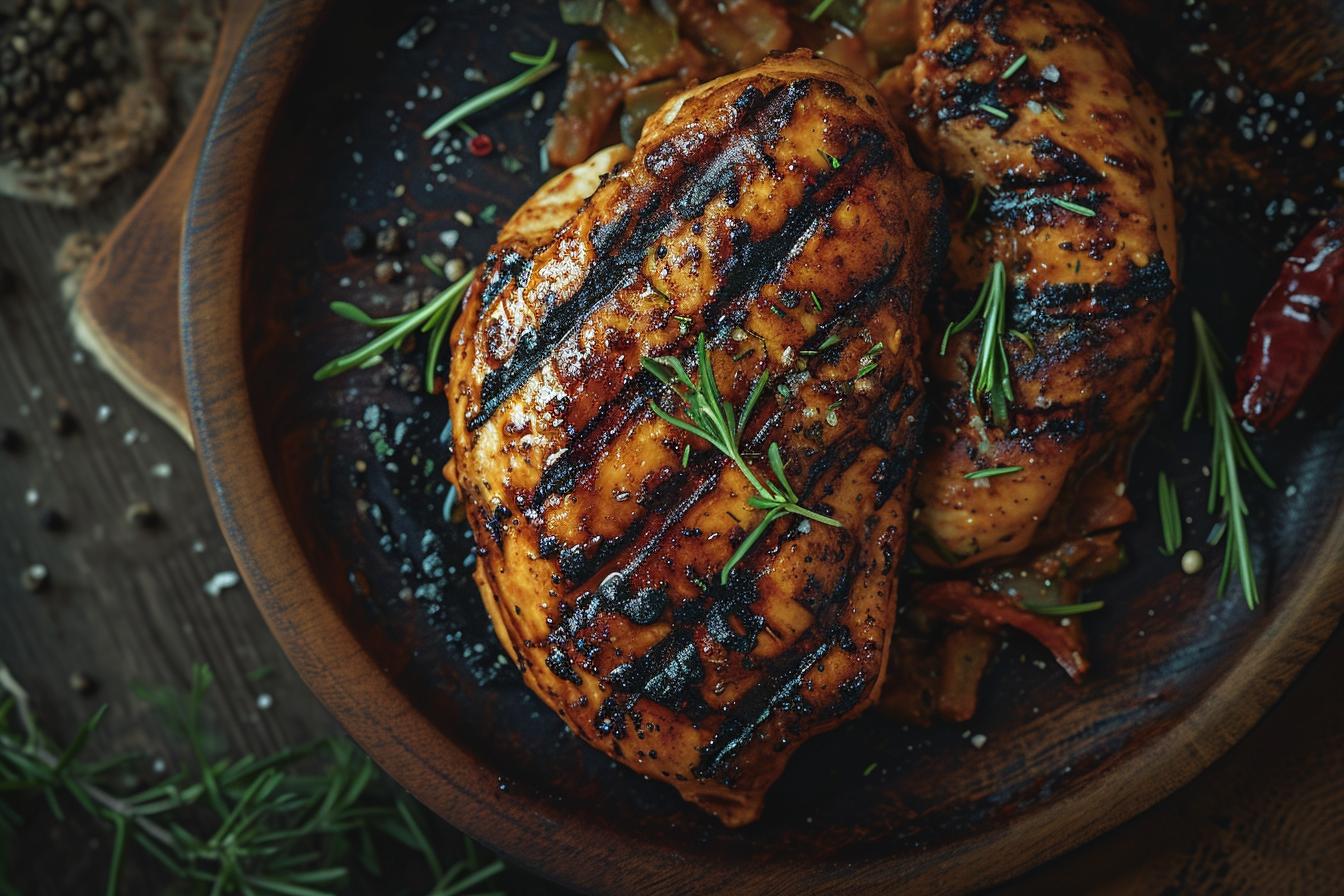 how long to grill jerk chicken