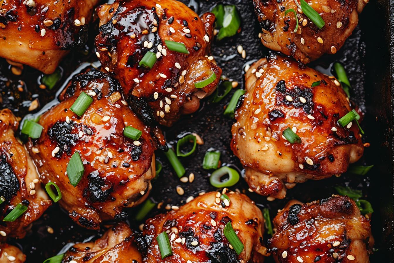 korean grilled chicken thighs