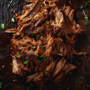 smoked mojo pork shoulder
