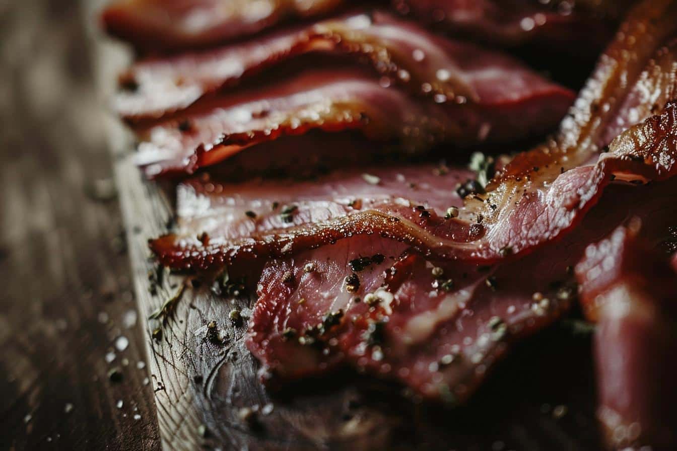 bacon on green mountain grill