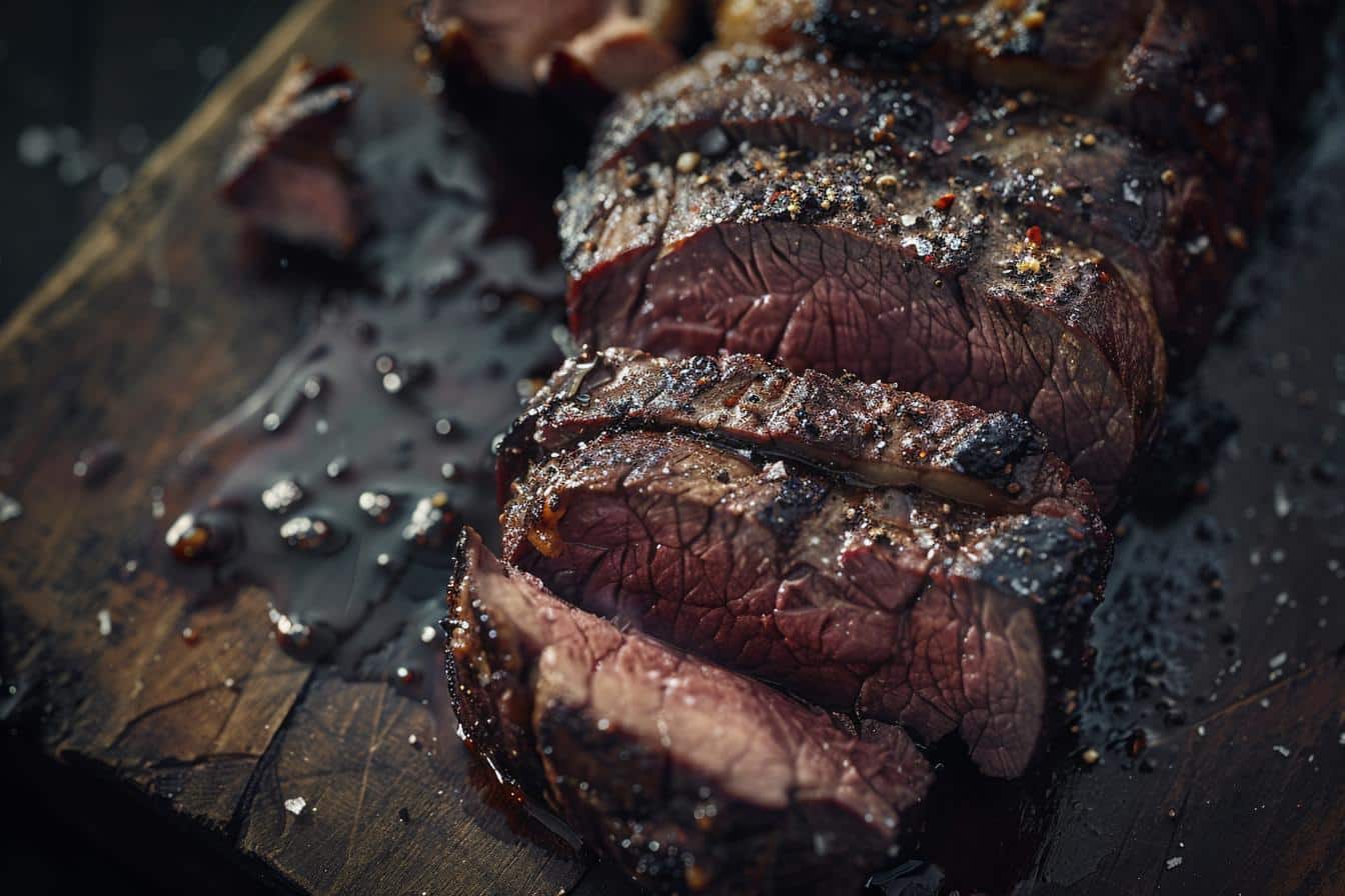 beef tenderloin on green mountain grill