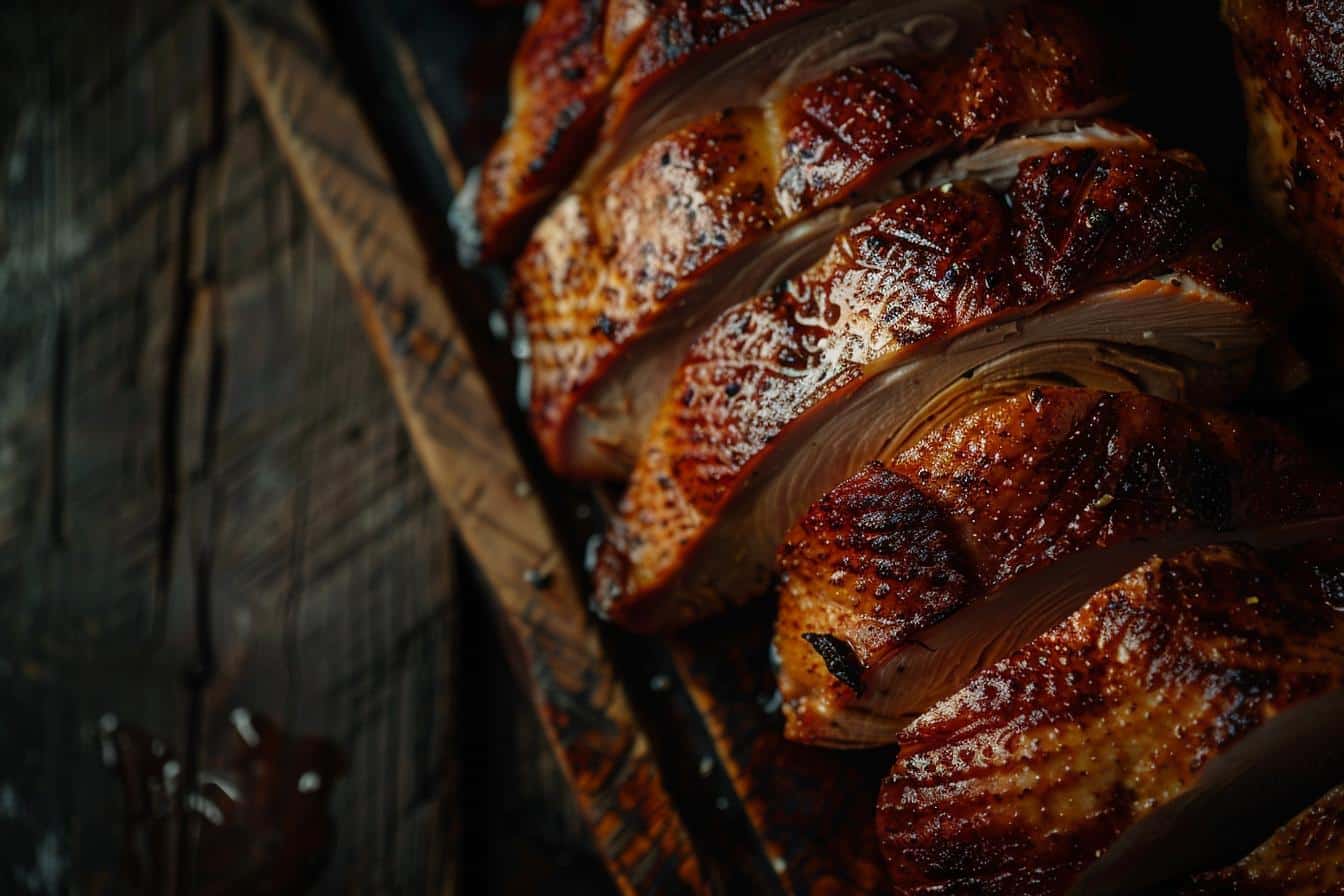 weber grill smoked turkey breast