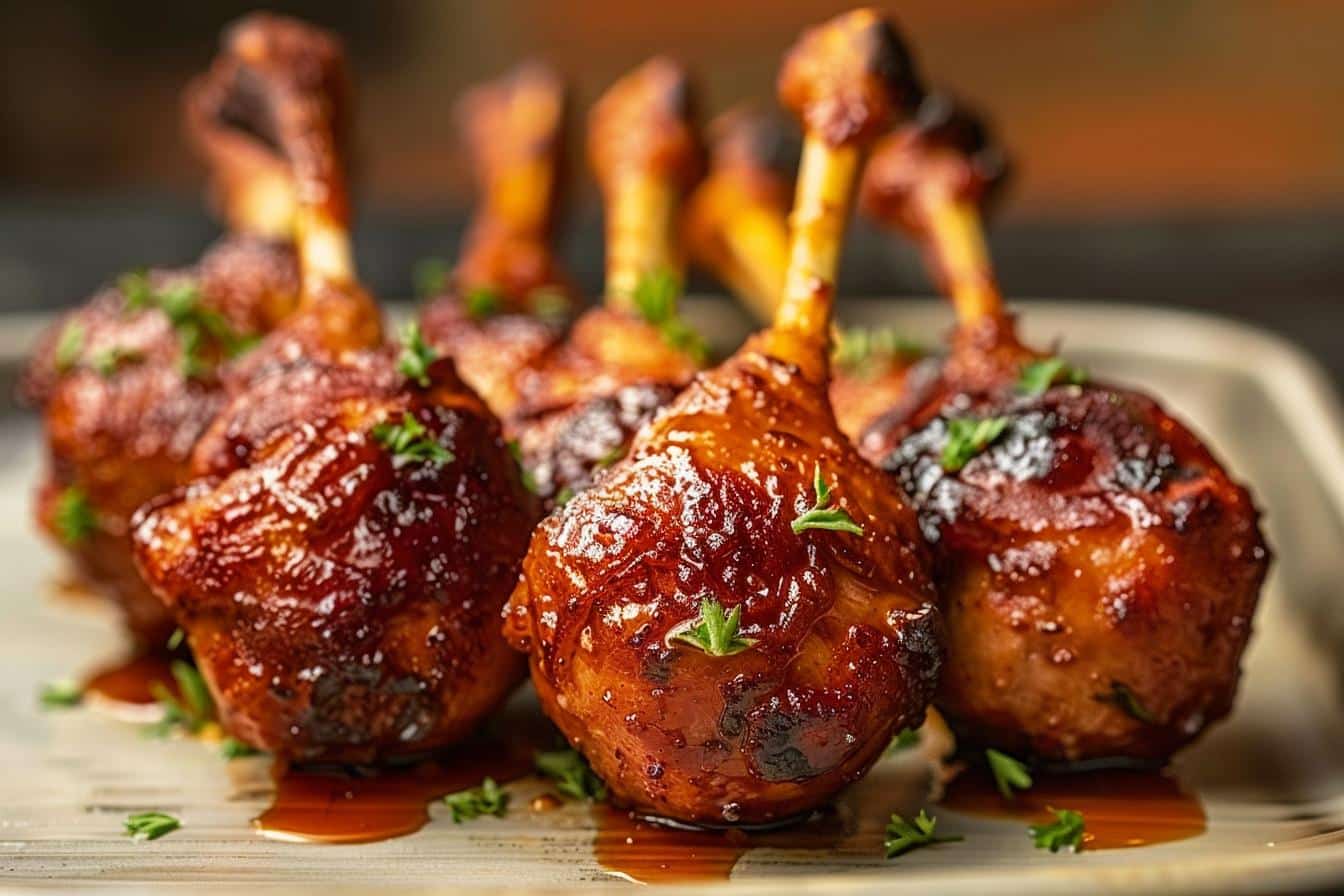 smoked chicken lollipops