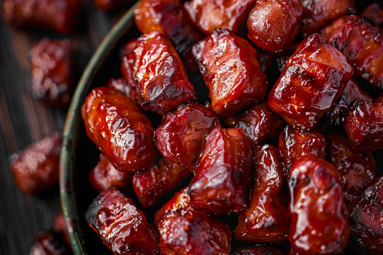 traeger hot dog burnt ends