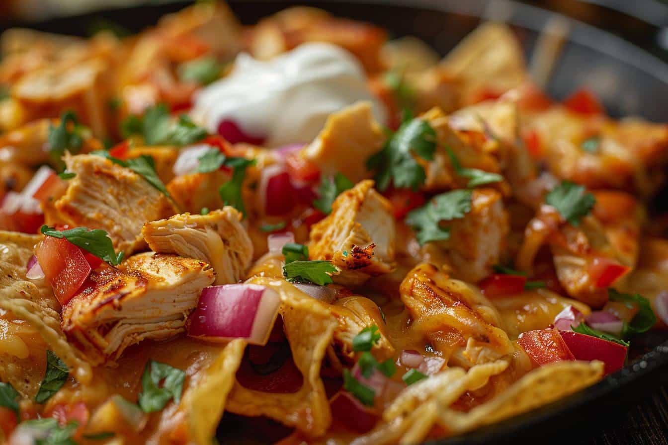 smoked chicken nachos recipe