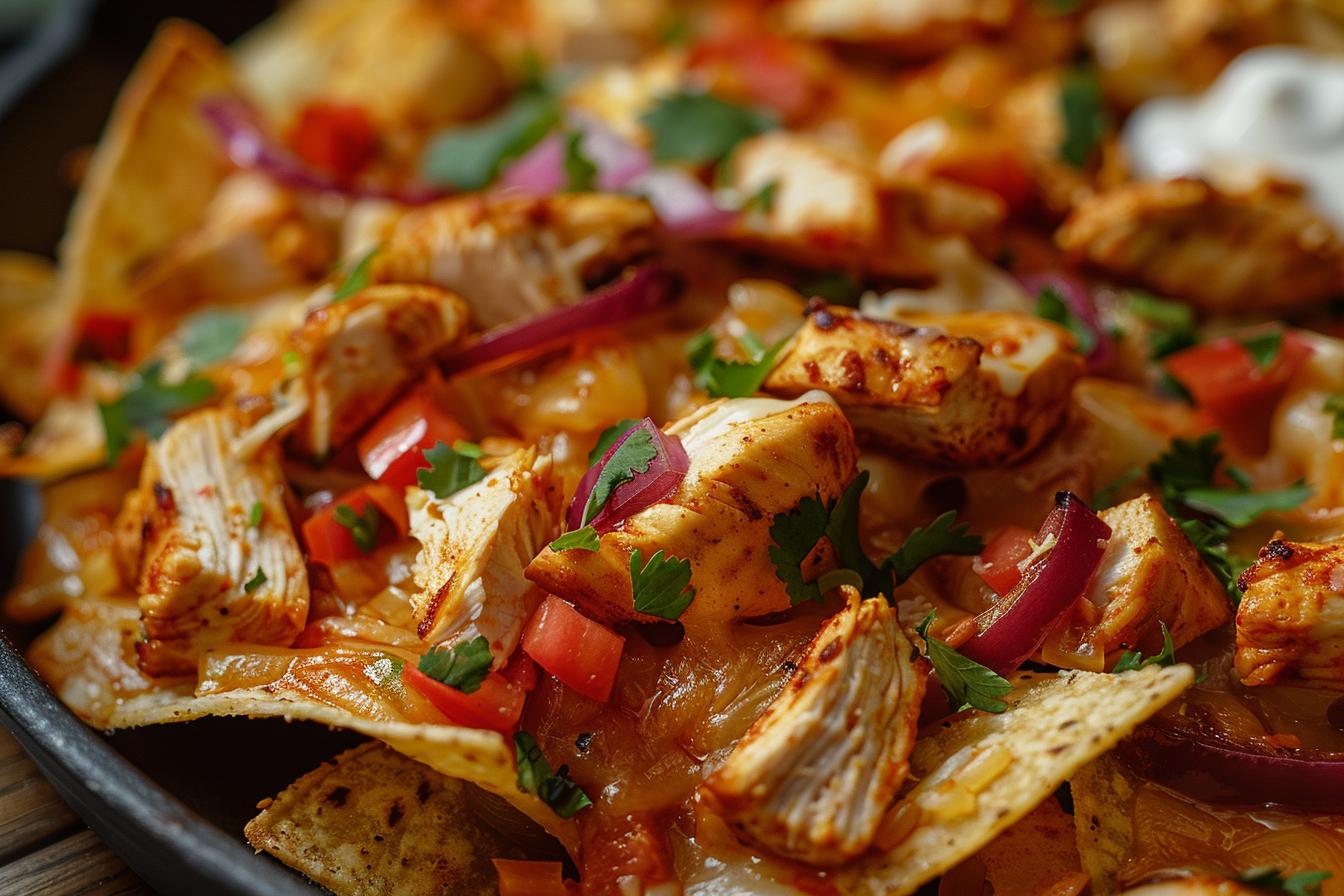smoked chicken nachos
