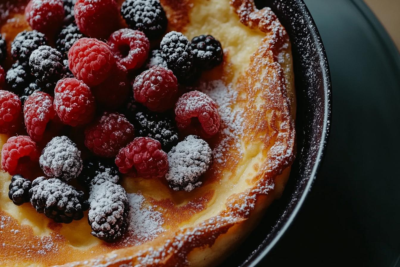 cast iron dutch pancake