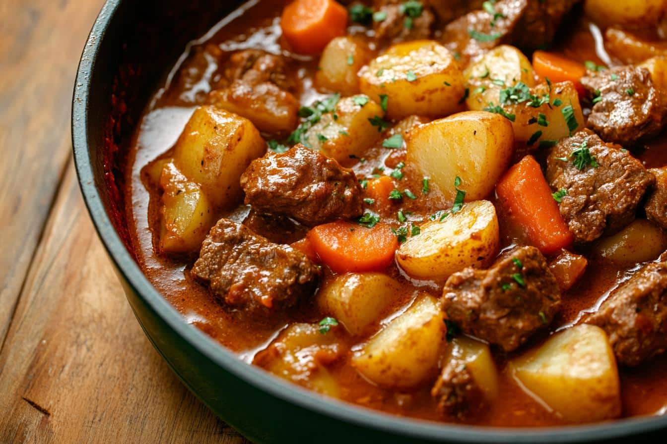 goulash in dutch oven