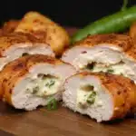 smoked stuffed chicken breast