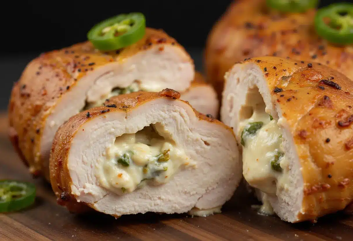 stuffed chicken breast traeger