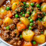 dutch oven ground beef stew