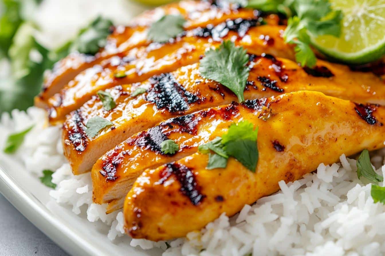 grilled red curry chicken recipe