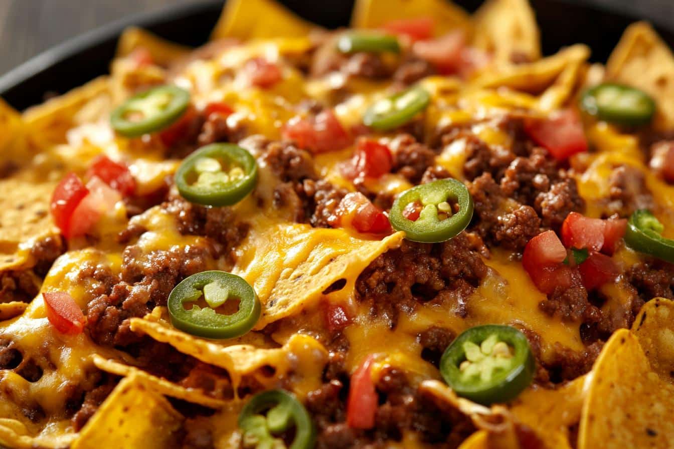 dutch oven campfire nachos