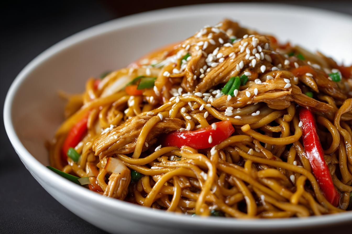 Blackstone chicken lo mein recipe
