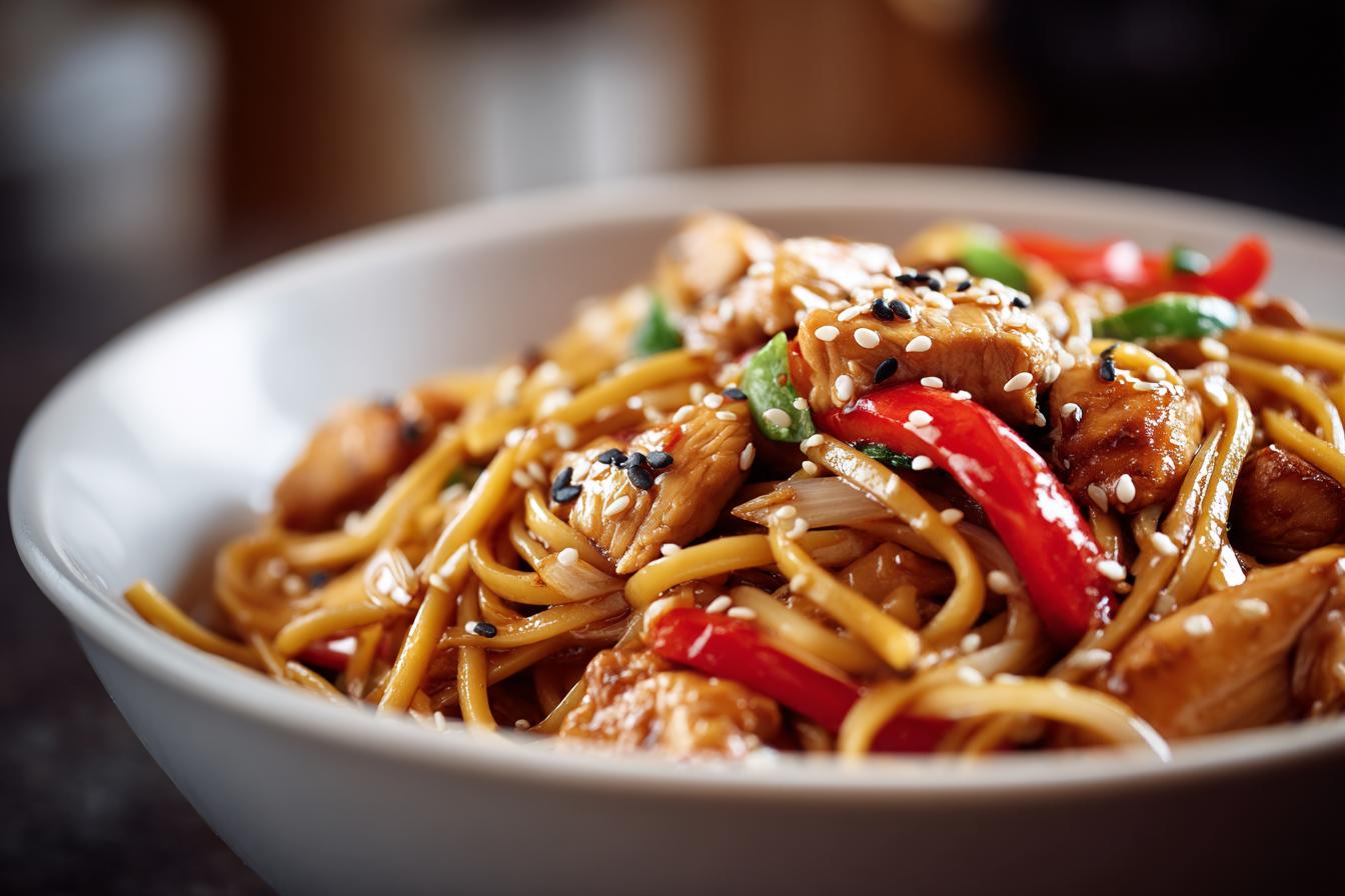 Blackstone lo mein