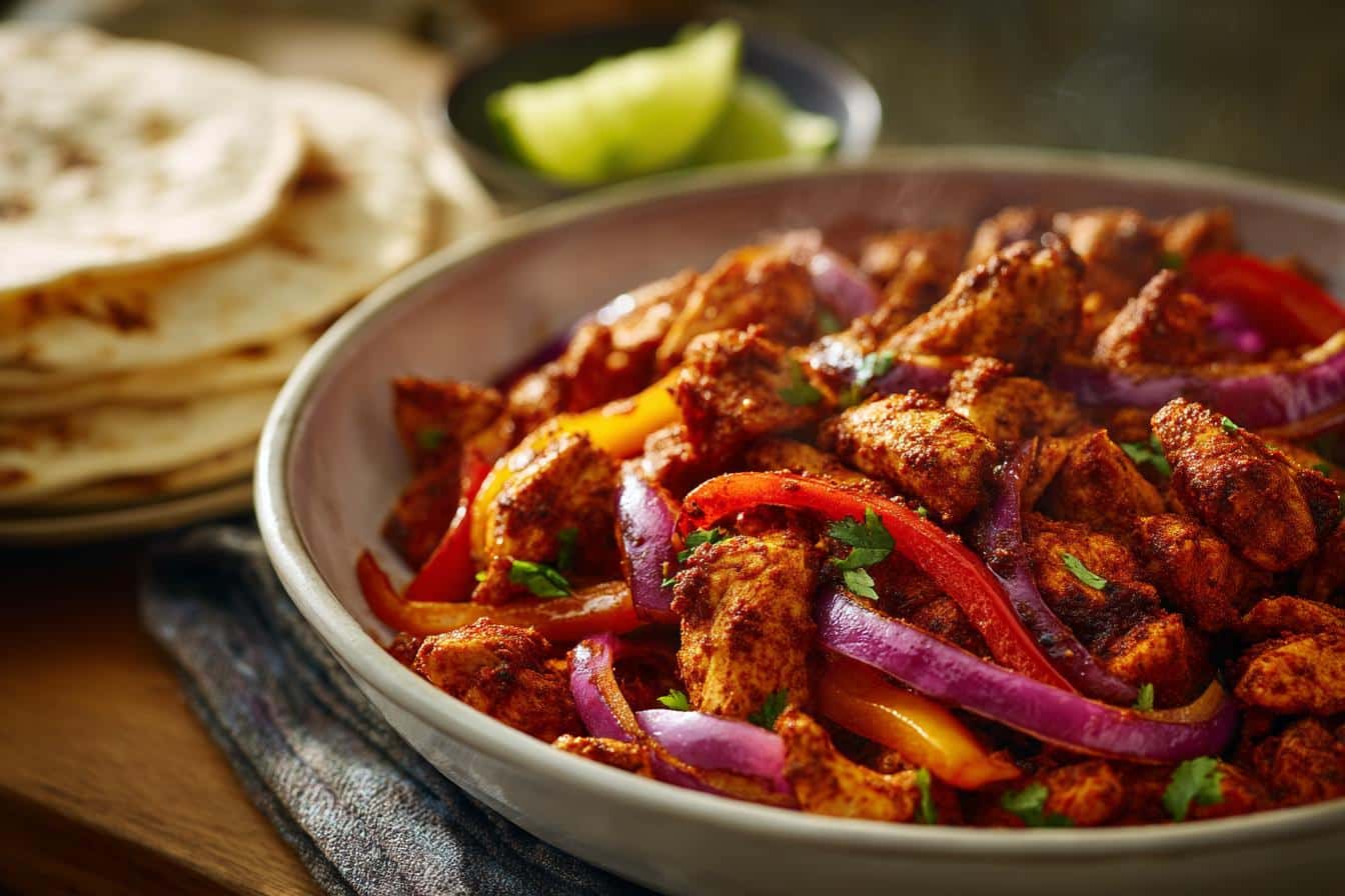 blackstone chicken fajitas