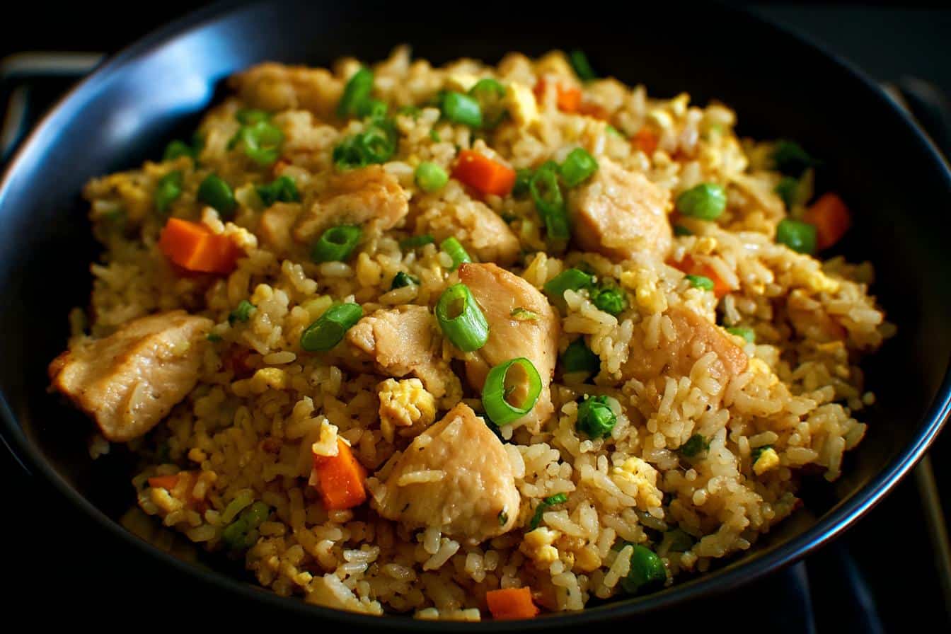 blackstone chicken fried rice recipe
