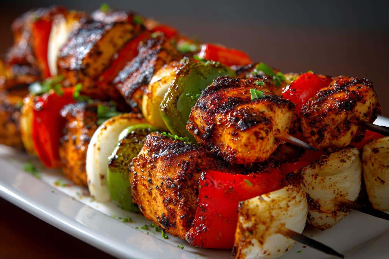 chicken kabobs blackstone