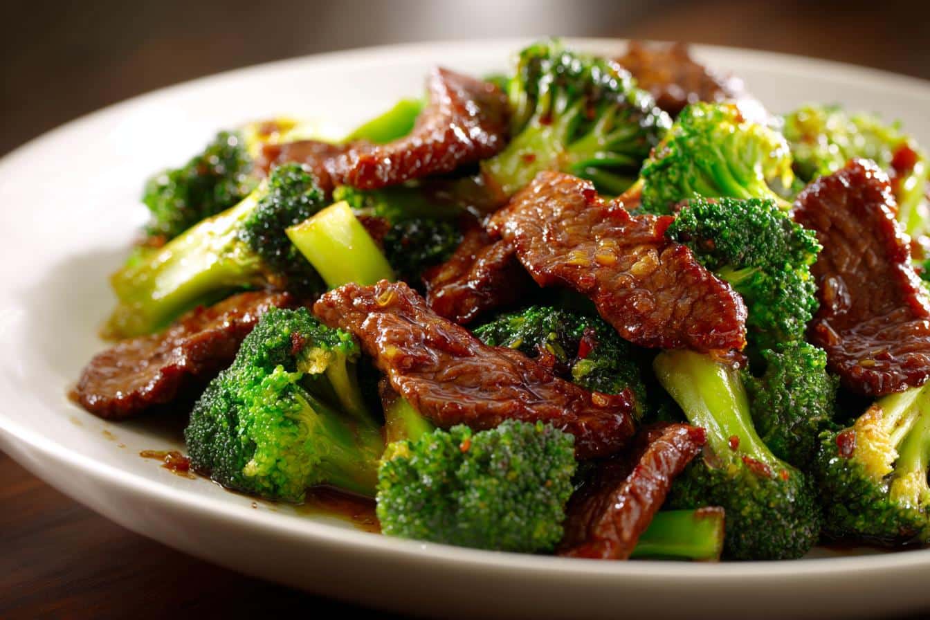 blackstone beef and broccoli stir fry